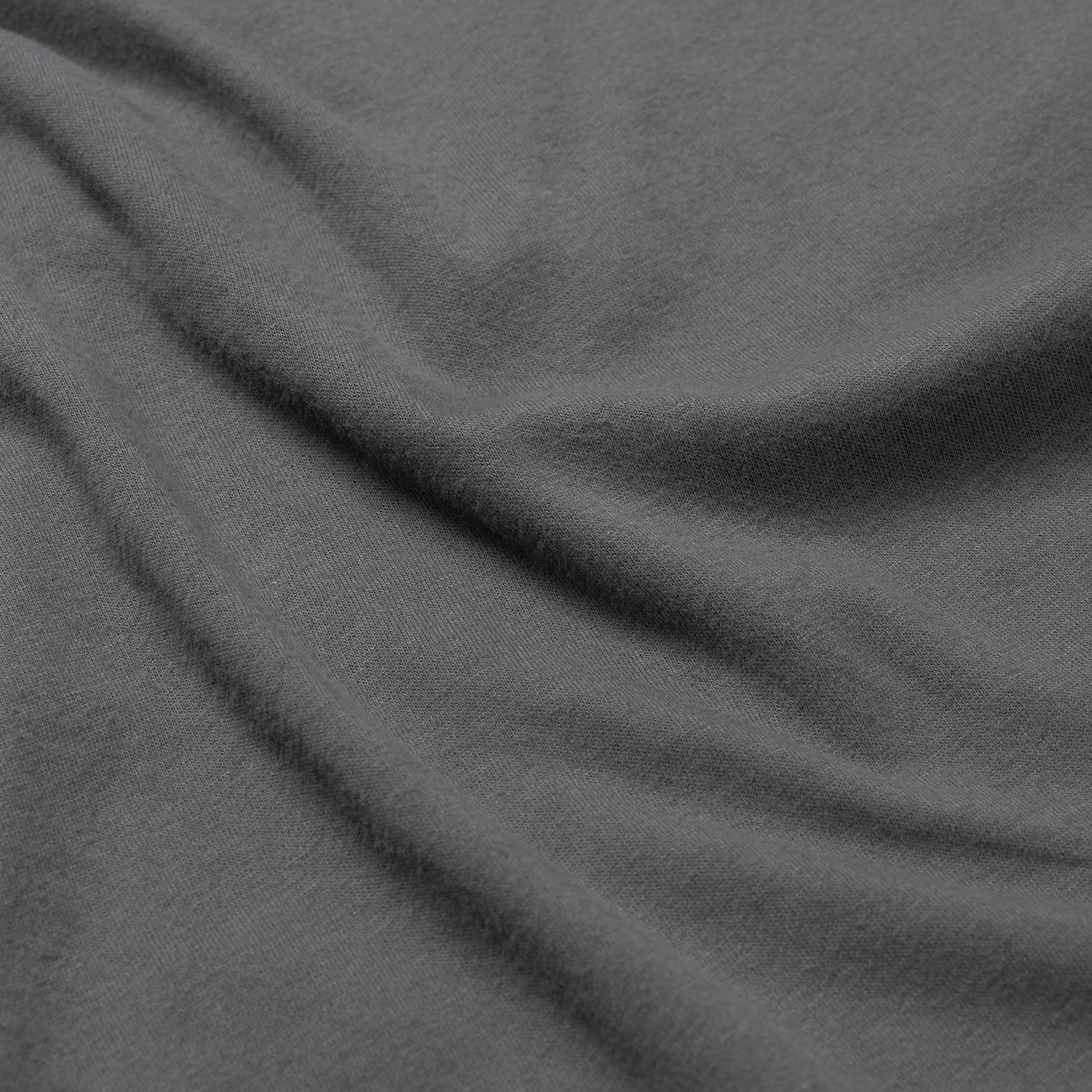 Camisetas de cuello en V gris oscuro