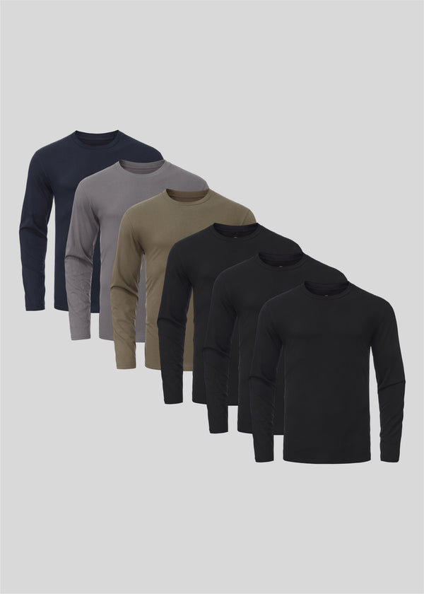 Men's Best Long Sleeves 6-pack