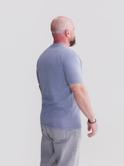 Melange Blue Crew