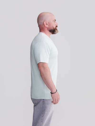 Mint Green V-Neck