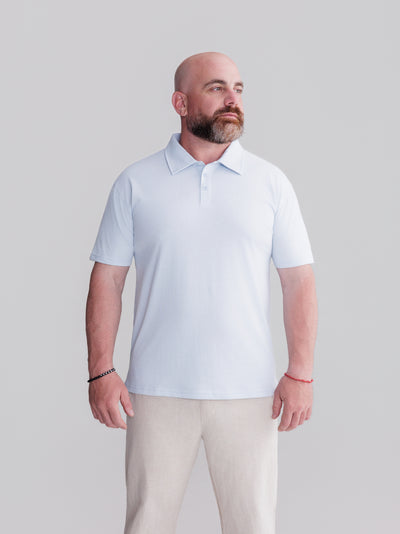 Cool Blue Polo