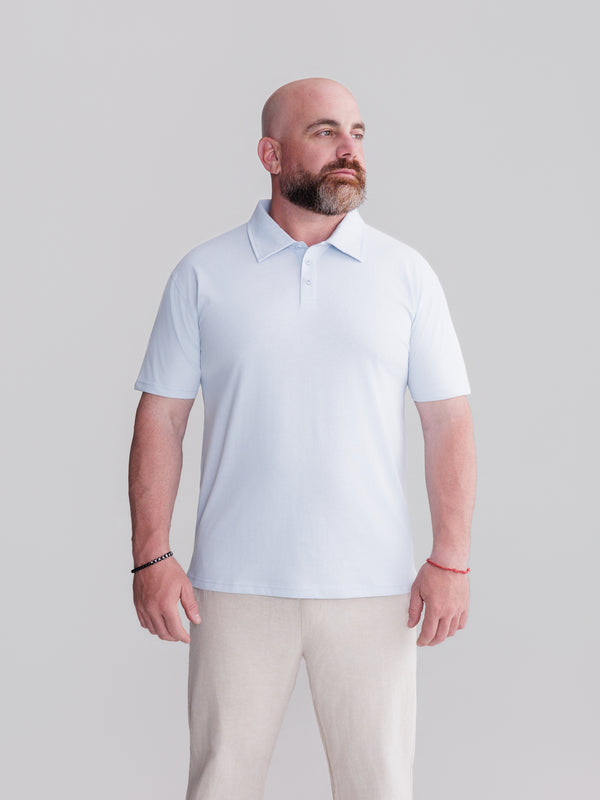Cool Blue Polo