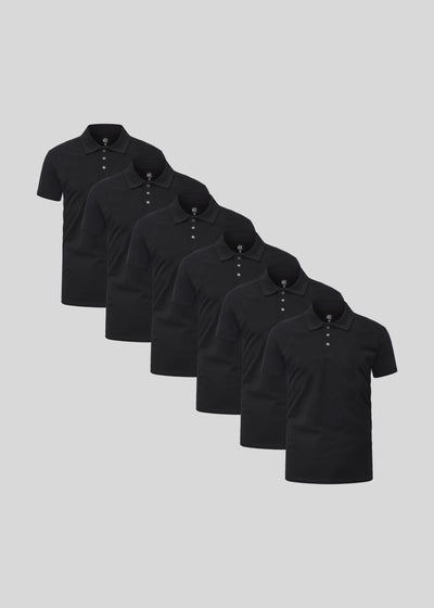 Black Polo 6-pack
