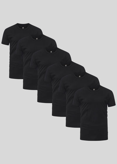 Pack 6 Negro