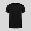 Camiseta Cuello Redondo Negra