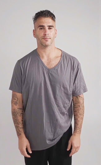 A typical store T-shirt, loose and shapeless