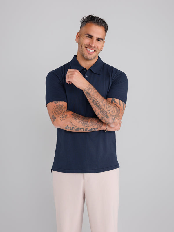 Navy Polo