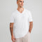 Camisetas blancas de cuello en V